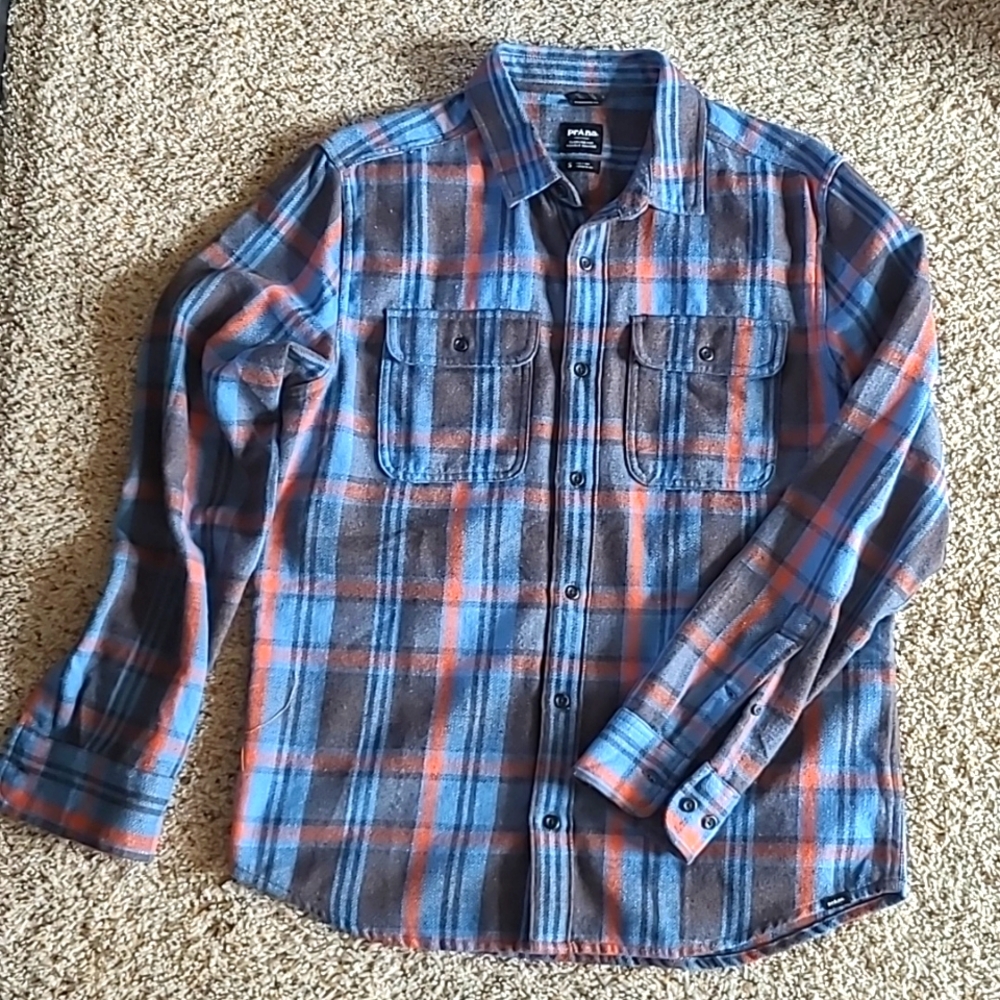 Prana- Westbrook flannel shirt